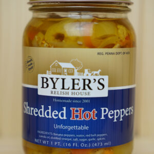 shredded hot peppers