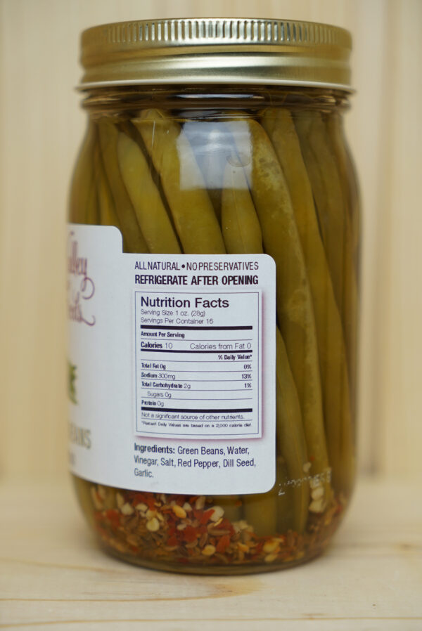 Hot Pickled Dilly Beans