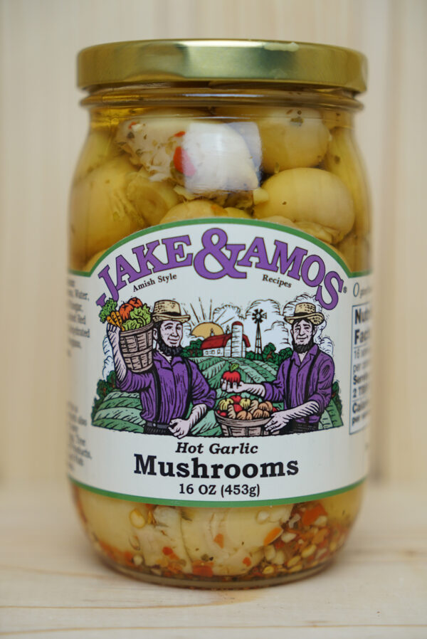 Hot Marinated Mushrooms