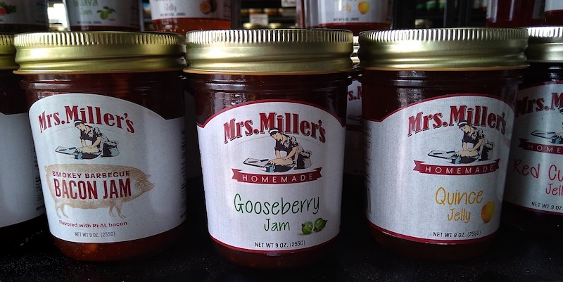 Mrs. Miller's Amish Style homemade jam