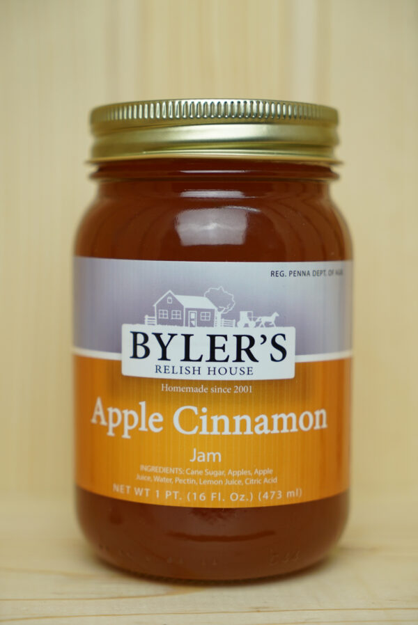 16 oz jar Amish apple cinnamon jam