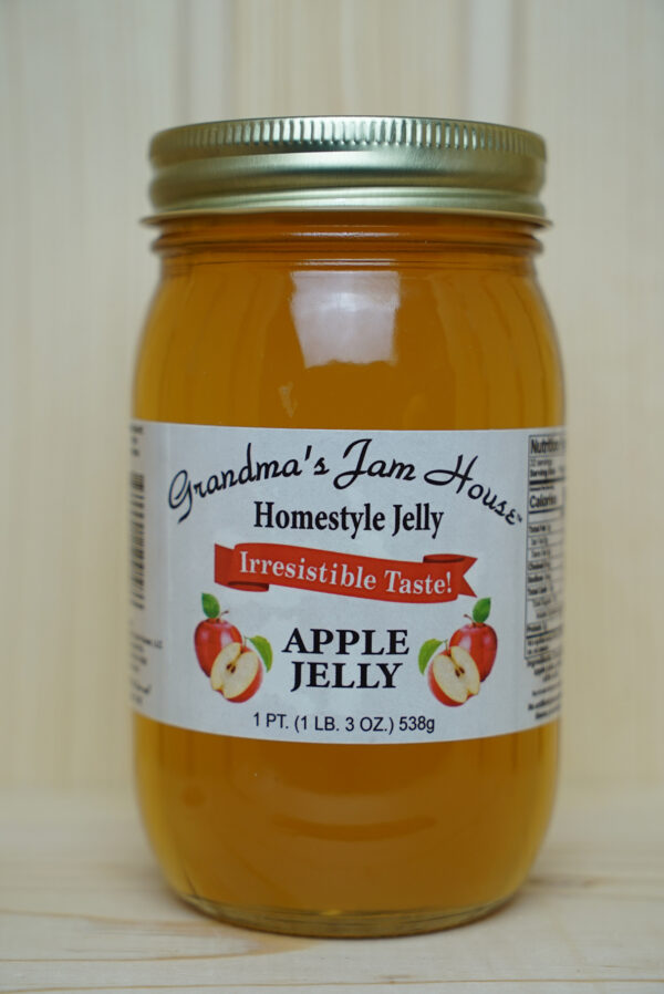 19 oz jar Amish apple jelly