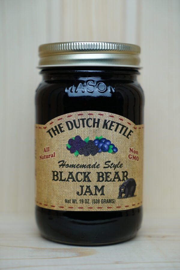 19 oz black bear jam