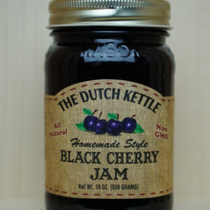 19oz jar black cherry jam