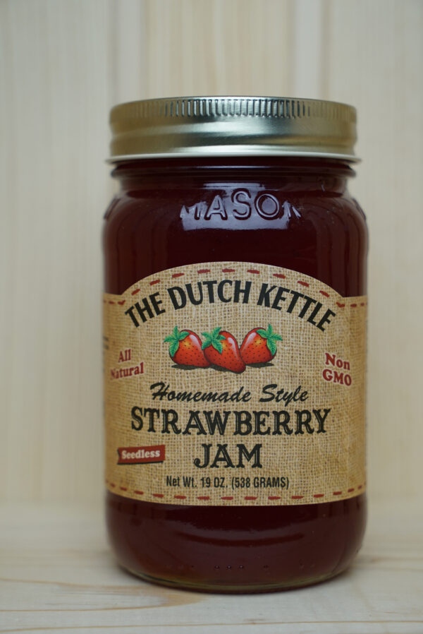 19oz jar of strawberry seedless jam