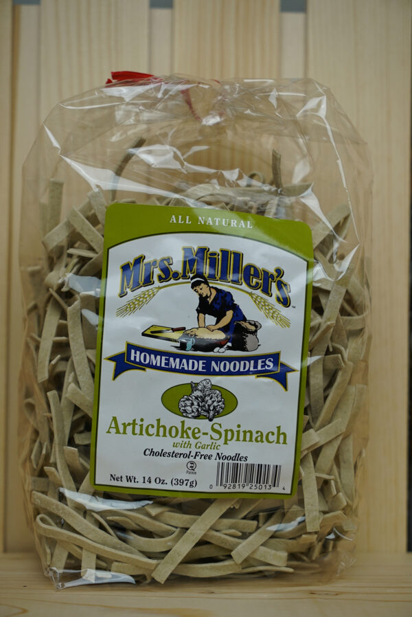 artichoke spinach noodles