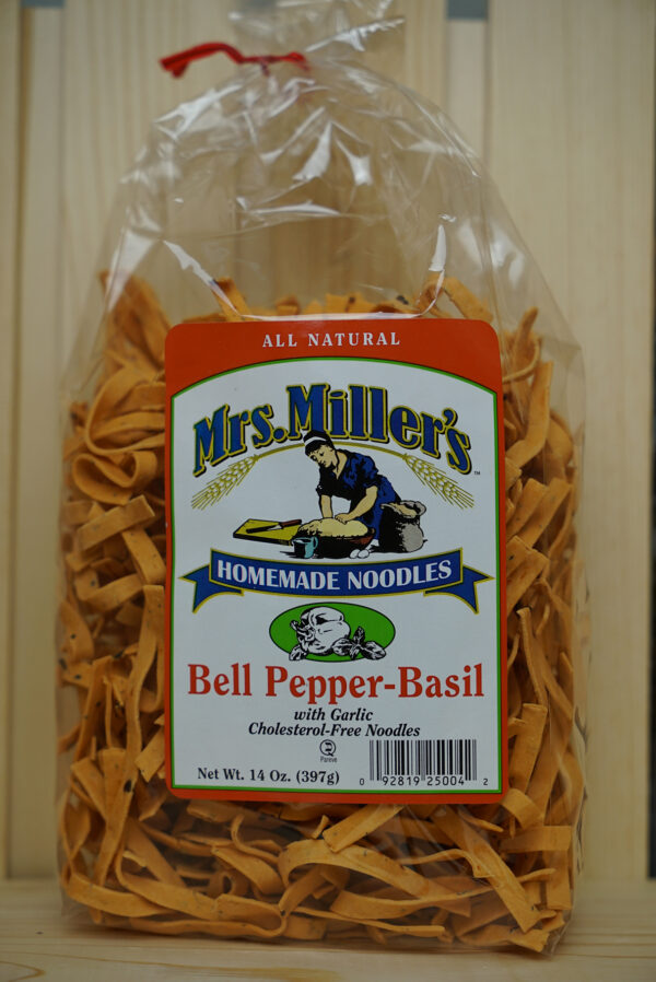 bell pepper basil noodles