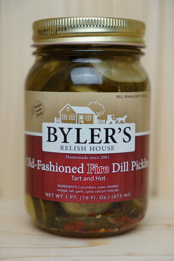 Old Fashioned Fire Dill Pickles