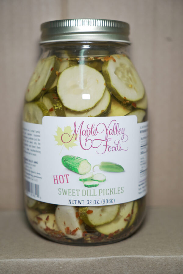 Hot & Sweet Dill Pickle Chips 32oz