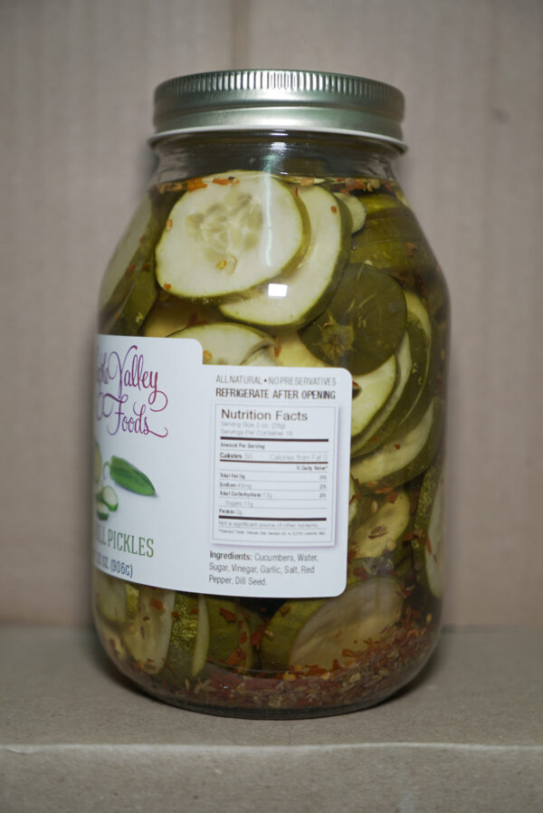 Hot & Sweet Dill Pickle Chips 32oz