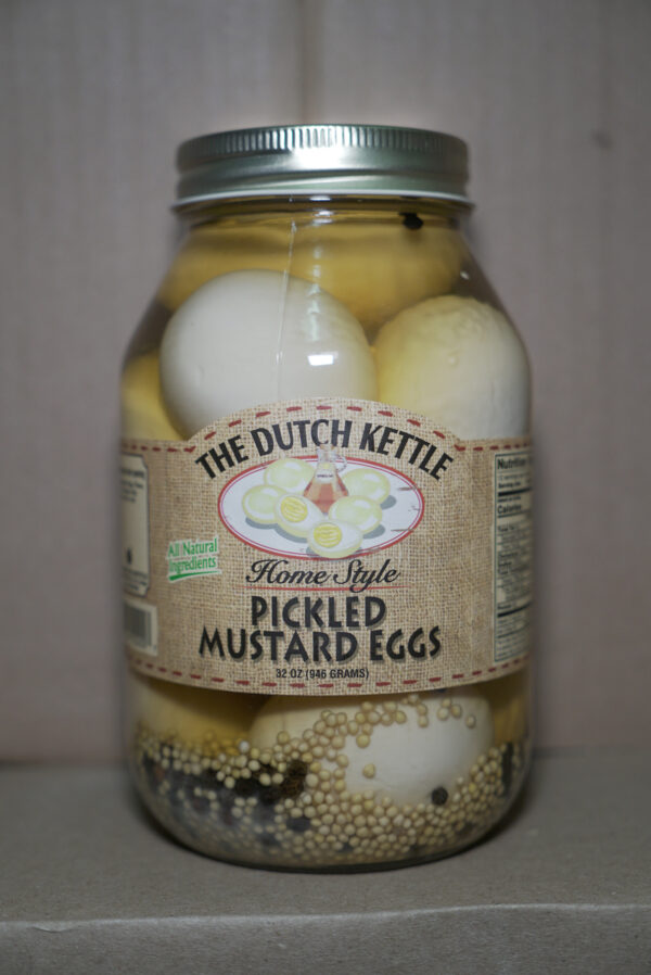 Pickled Mustard Eggs 32oz