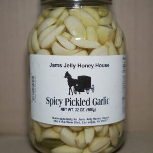 Spicy pickled garlic 32oz