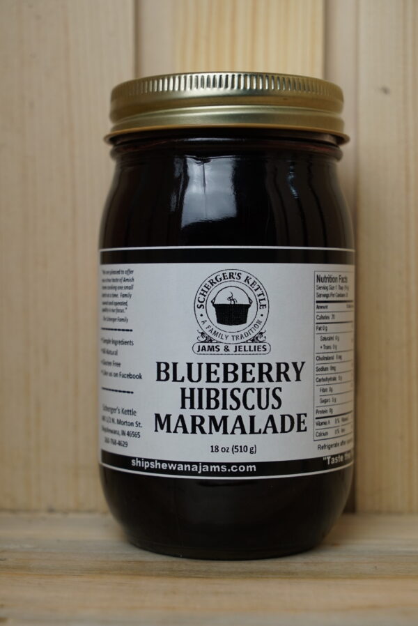 Blueberry Hibiscus Marmalade