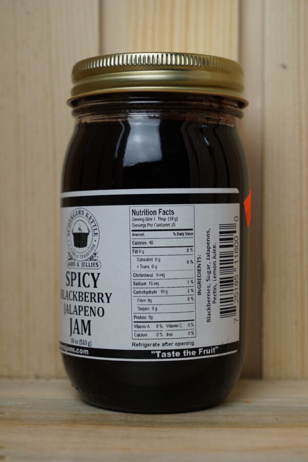 Spicy Blackberry Jalapeno Jam
