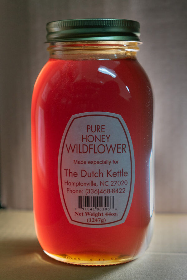 pure wildflower honey 44 oz jar