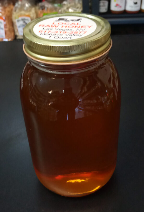 raw clover honey 1 qt