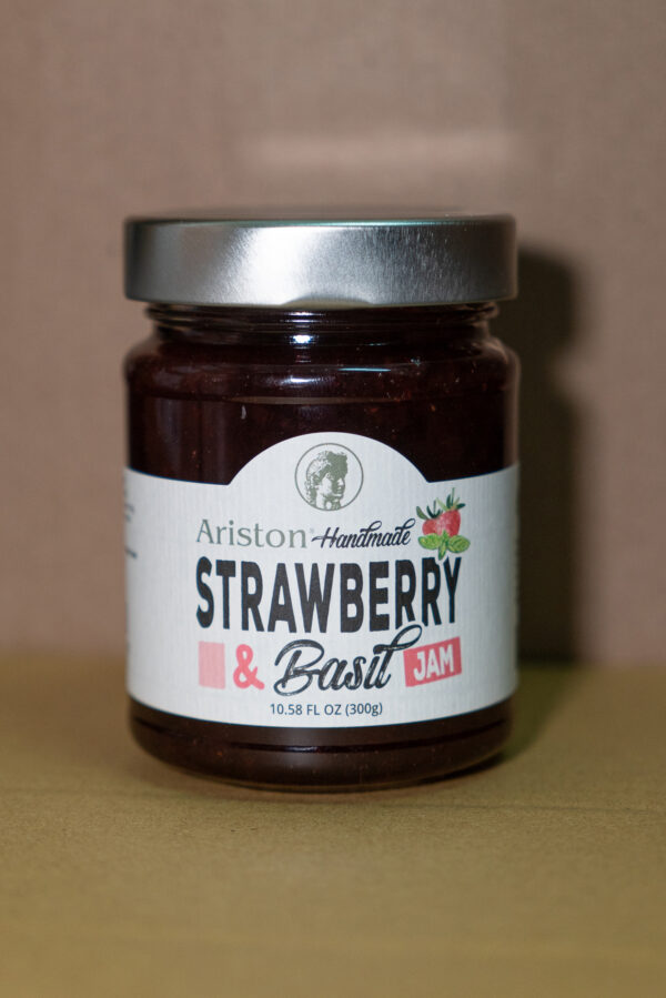 Ariston strawberry basil jam