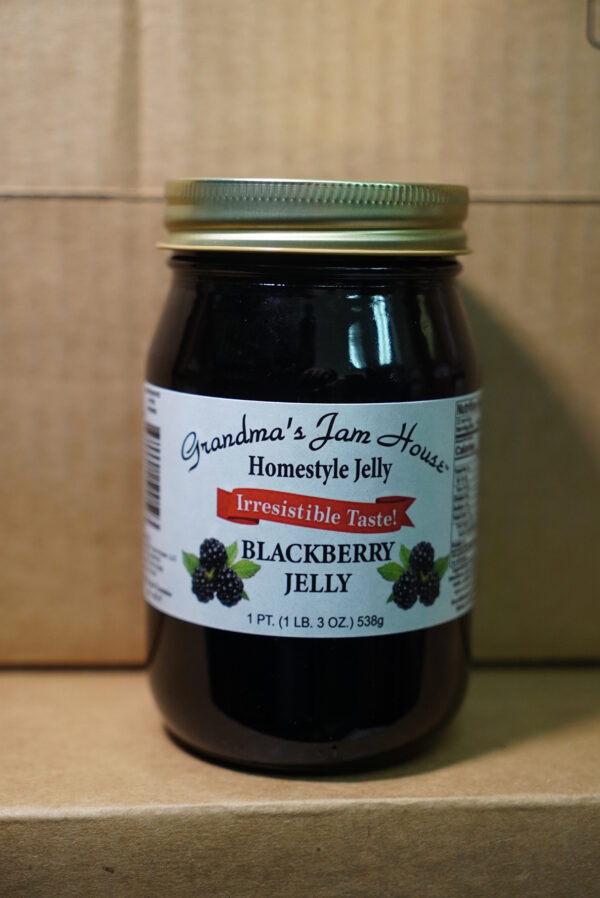 18oz Jar of Blackberry Jelly