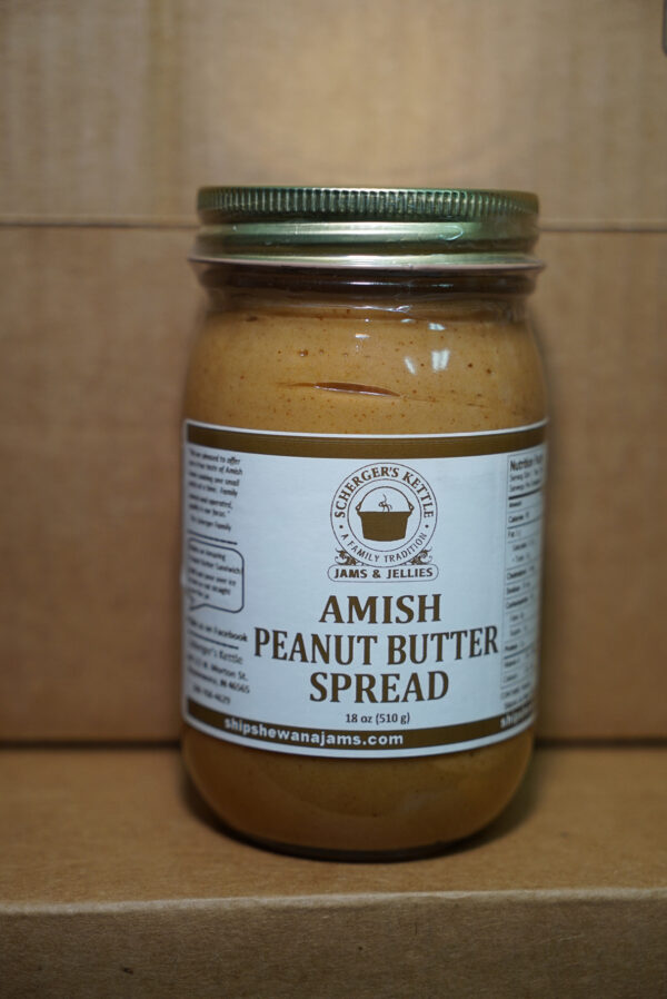 Scherger's Amish Peanut Butter Spread 18oz