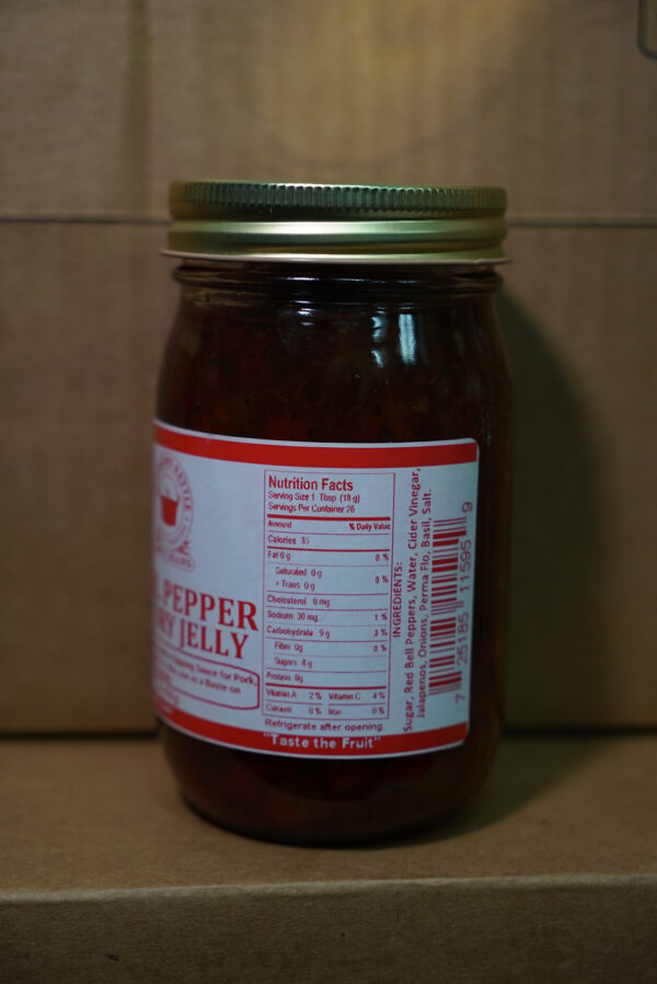 Basil Pepper Savory Jelly 18oz