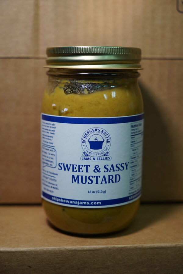 Sweet & Sassy Mustard 18oz